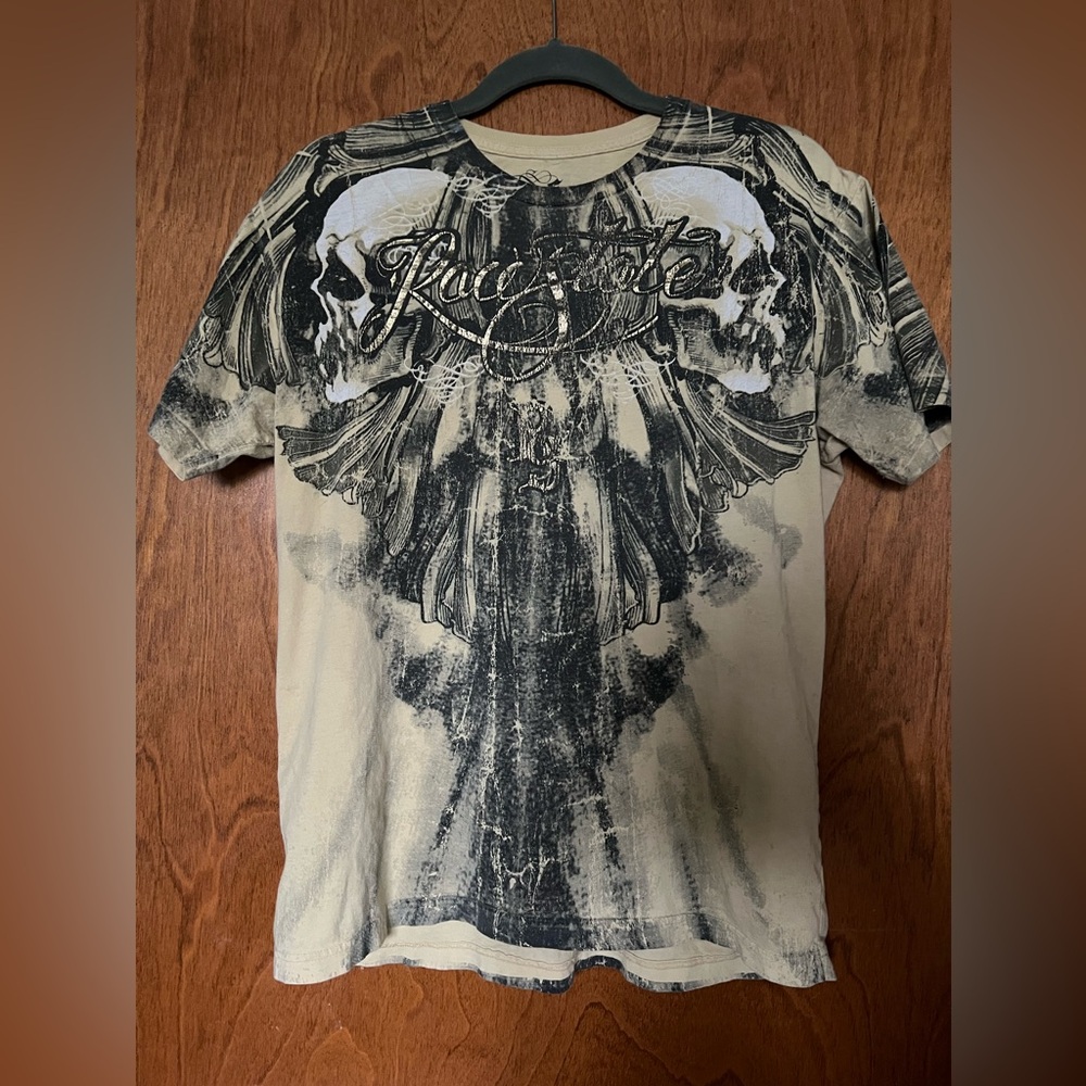 Raw State Skull shirt